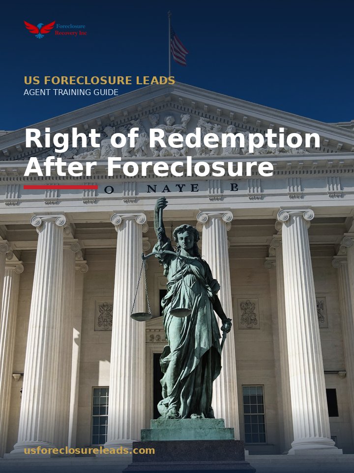 Cover of Right of Redemption After Foreclosure
