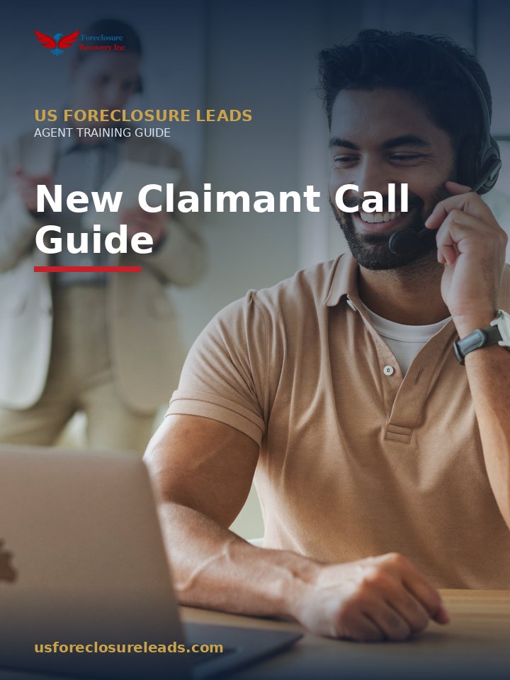 Cover of New Claimant Call Guide v3