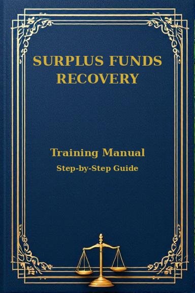 Surplus Fund Recovery Training Manual